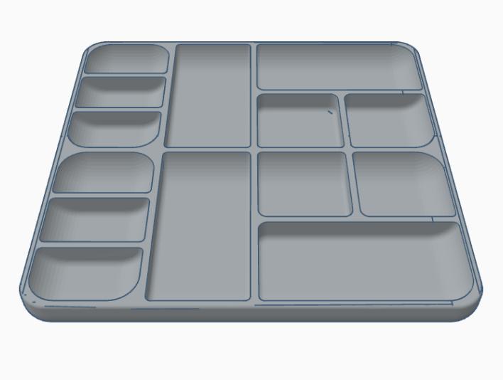 DOUBLE WIDE Magnetic Screw Tray