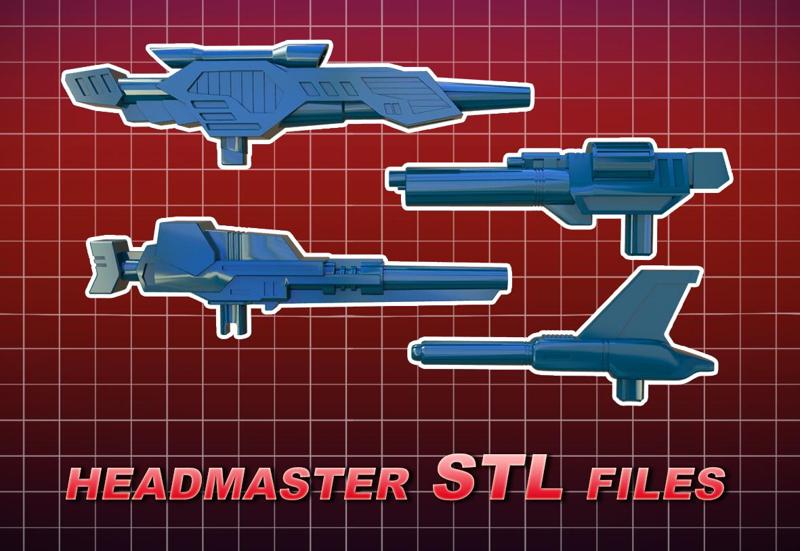 Classic/Universe Autobot Headmaster Weapons