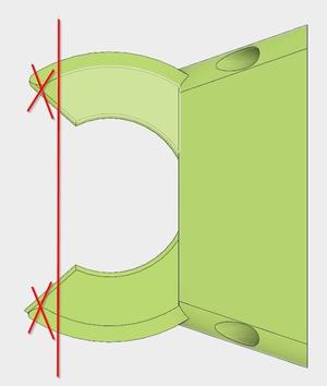 Prometheus 40mm fan duct - slight mod
