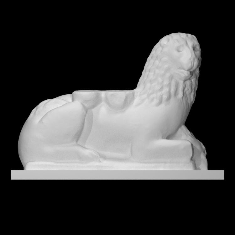 Column Base in the form of a Lion