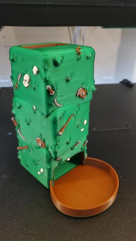 Gelatinous Cubes Dice Tower