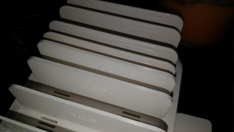 UNITEK 10-Port USB Charging Station Dividers 