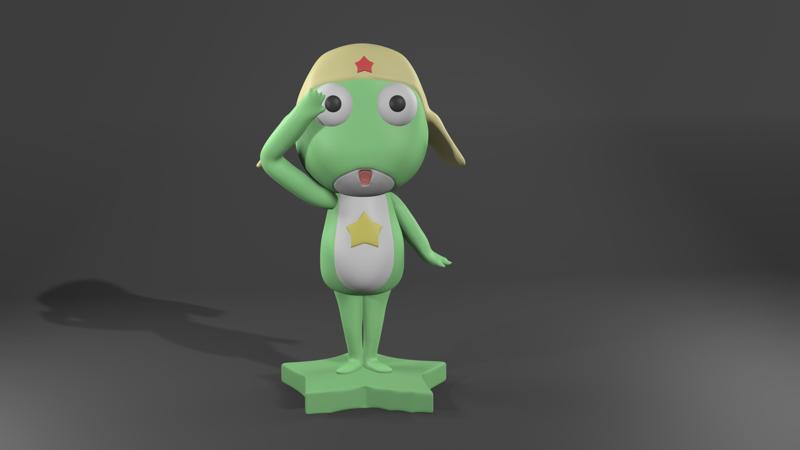 Sergeant Frog 3D Print