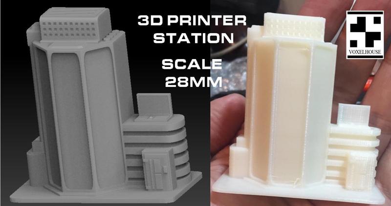 SCIFI 3D Print Stations