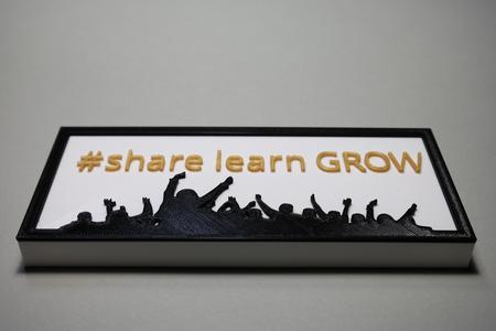 #sharelearnGROW
