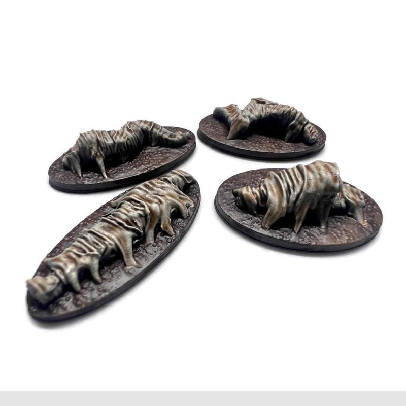 Set of 4 Spider Cocoons
