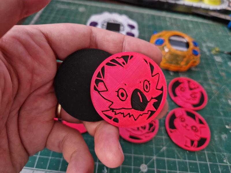 Biyomon Digimon Coin