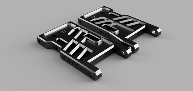 Losi 5ive-t Heavy Duty front Arms(5T/2.0)