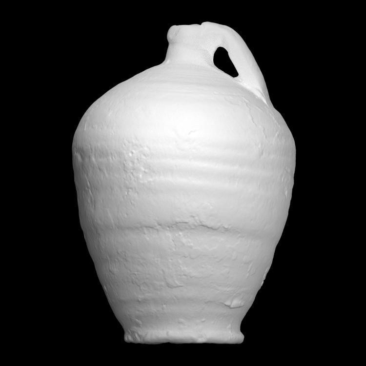 Jug with handle and ring base