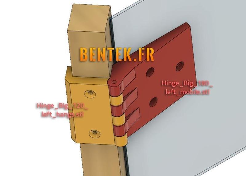 Hinges for P-Junction Structure (Charnières Jonction-P)
