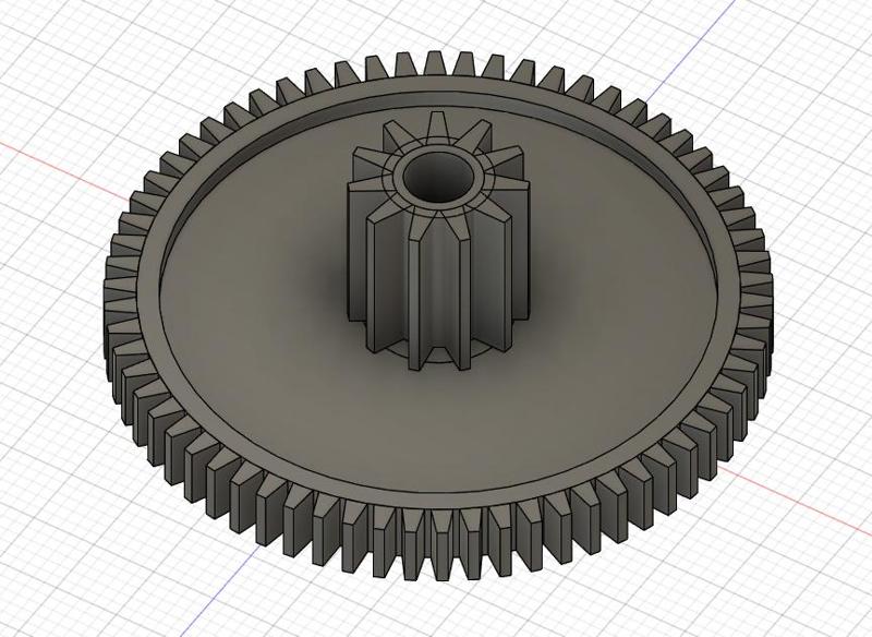 Gear for Throttle Valve (Throttle Body) - BMW 2.0D 184PS