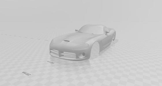 Dodge Viper 1/10 body