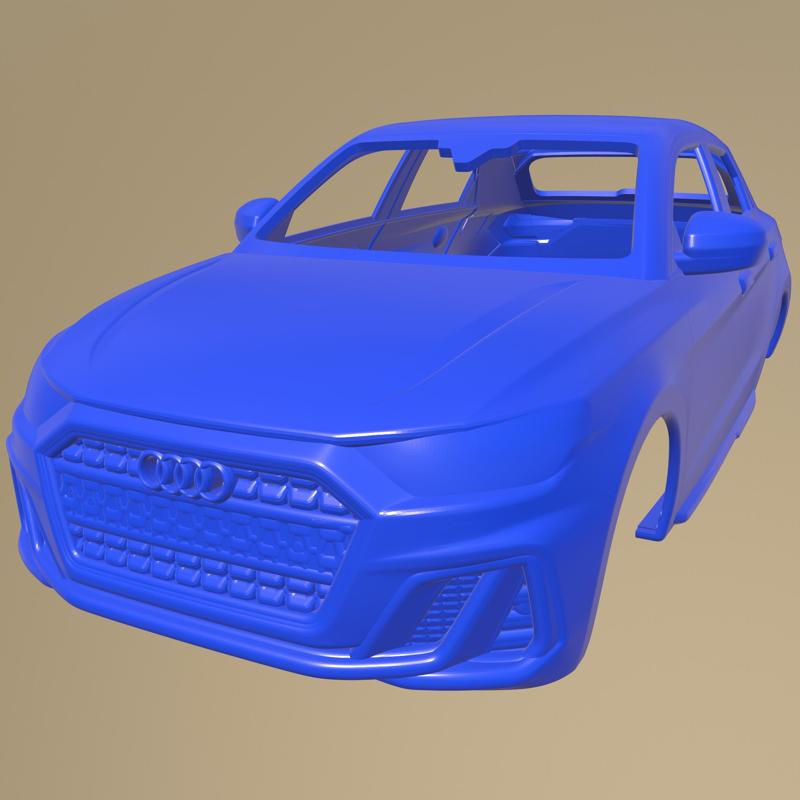 Audi A1 S-Line 2019 PRINTABLE CAR BODY