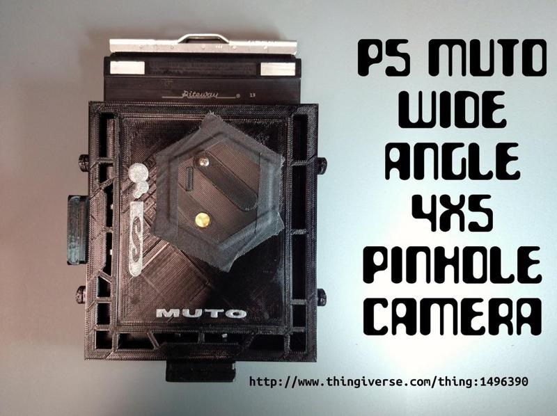 P5 MUTO Wide Angle 4X5 Pinhole Camera