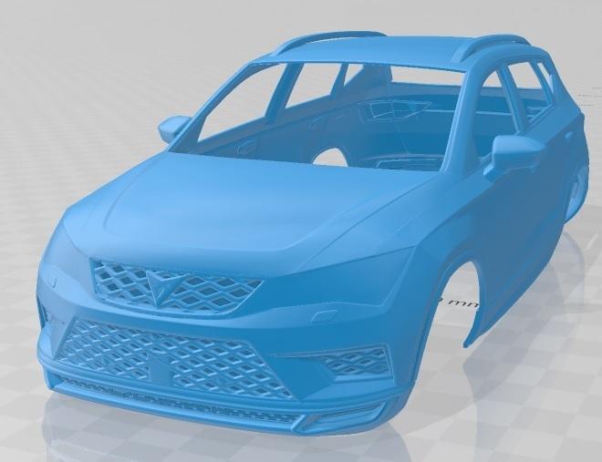 Seat Ateca Cupra 2018 Printable Body Car