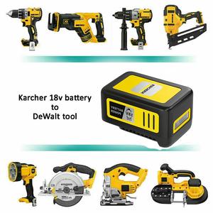 Karcher 18v battery to DeWalt XR 18v tool