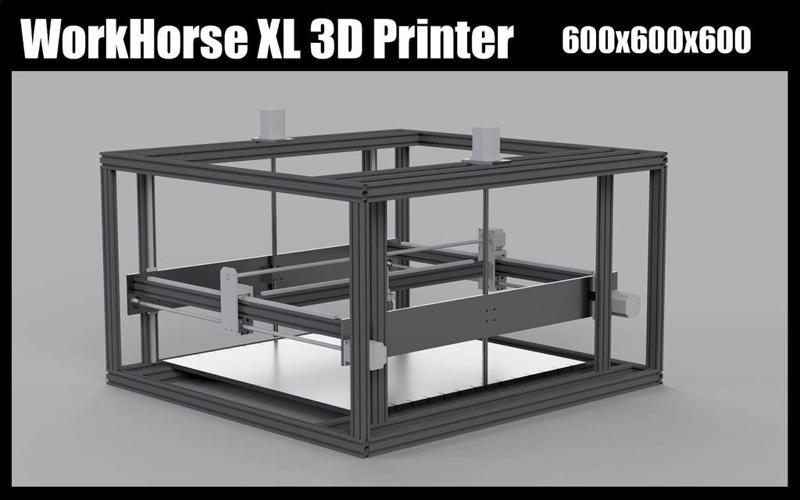 Workhorse XL - Large Scale DIY 3D Printer