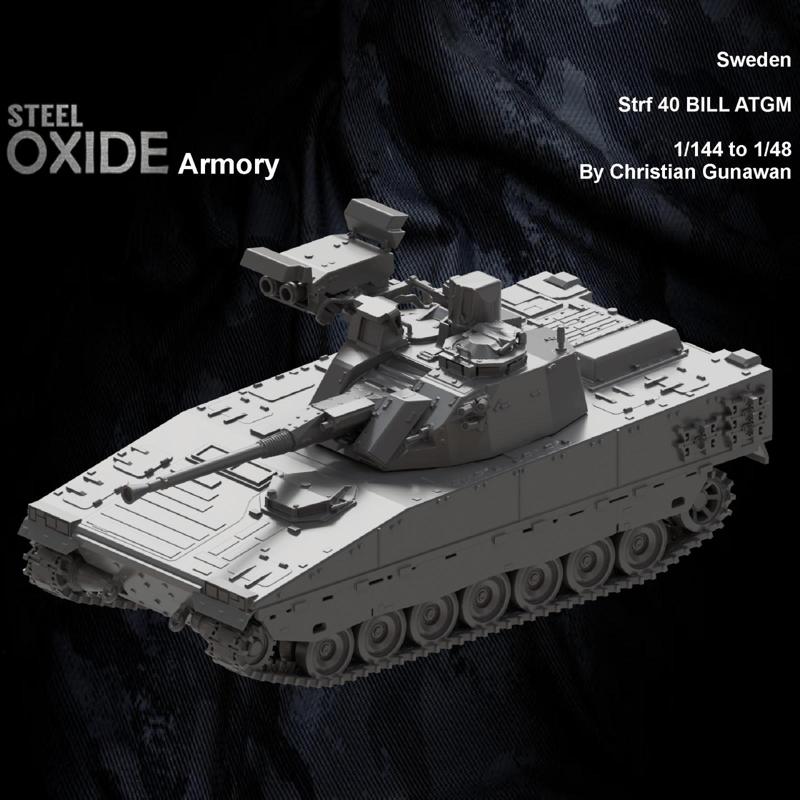 Sweden Stridsfordon Strf 40A BILL ATGM