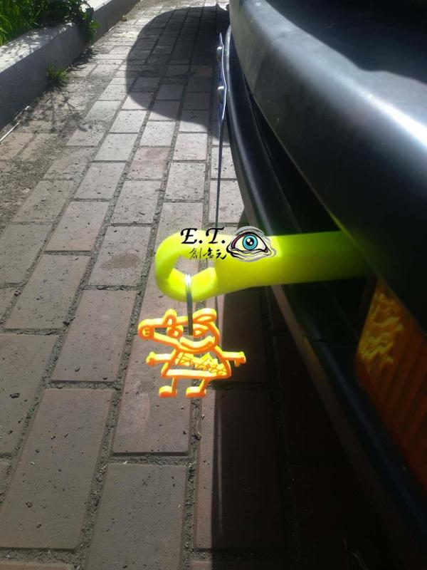 ET创意元 梓楷社会小猪佩奇涂鸦汽车兜风挂饰 #TINKERFUN