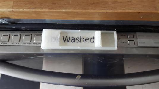 Washer Sign