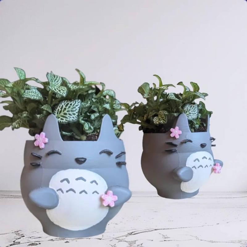 Totoro flower pot