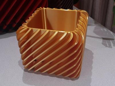 Square Spiral Planter