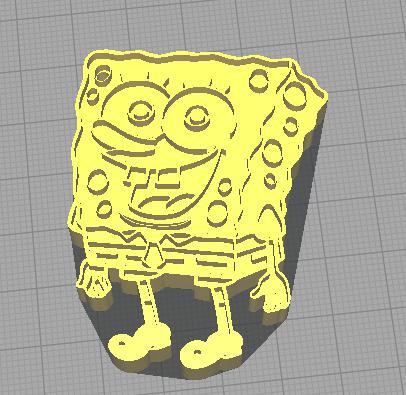 SpongeBob keychain