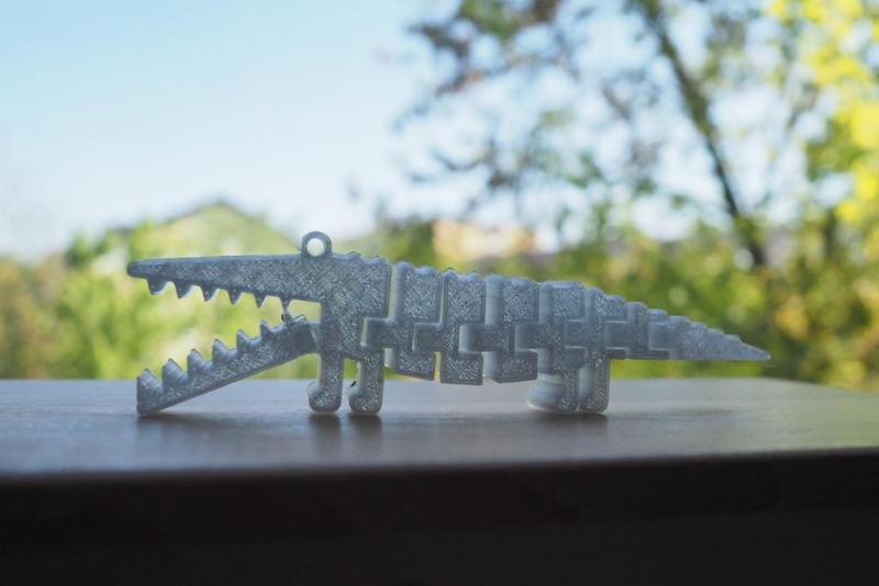 Snappy and hungry krokodile