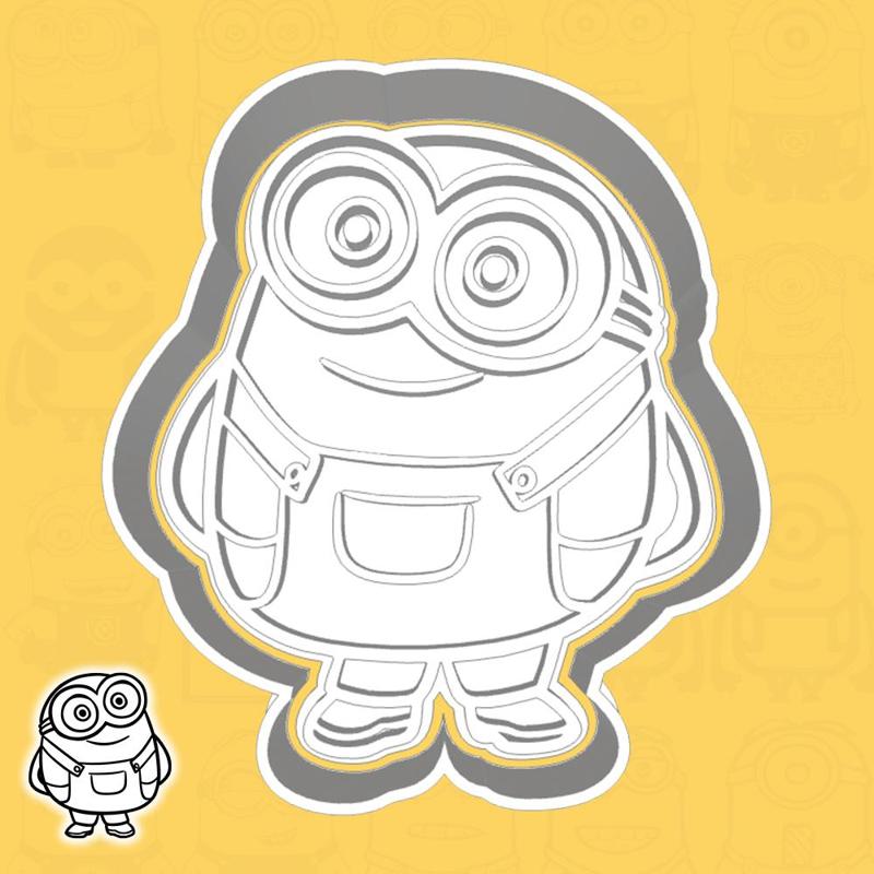 Minions / Despicable Me cookie cutters - Minion (Bob) (style 5)
