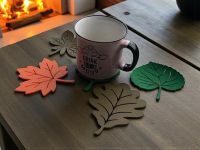 Autumn Leaf Coaster Collection