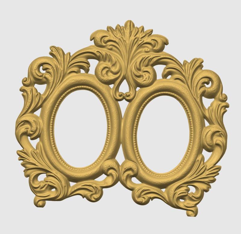 Decorative Picture Frame 03 - Modern Design for 3D Printing