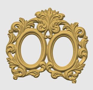Decorative Picture Frame 03 - Modern Design for 3D Printing