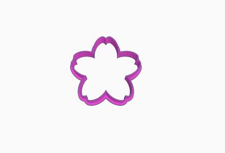 🌸 Flower Cookie Cutter Type 1, Elegant Baking ,