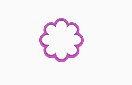 🌸 Flower Cookie Cutter Type 5, Elegant Baking
