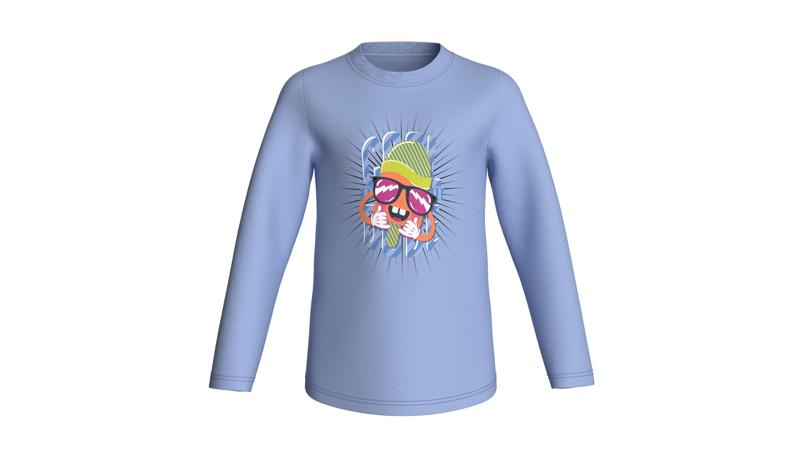 Kids - Print Sweatshirt  | Marvelous / Clo3d / obj / fbx