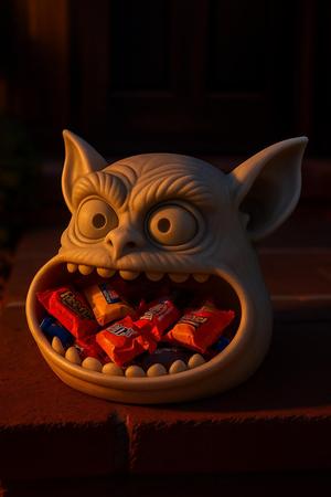 Spooky Goblin Candy Bowl – 3D Printable Halloween Catchall
