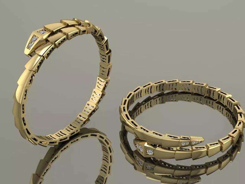 Serpenti Bvlgari Snake Bracelet