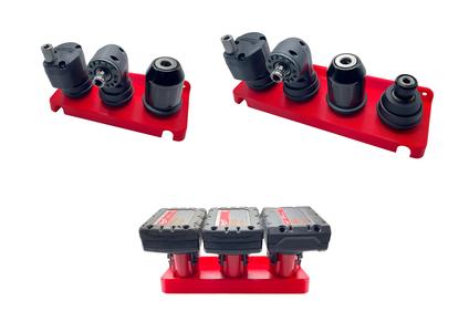 Milwaukee Chuck & Battery Holder Bundle