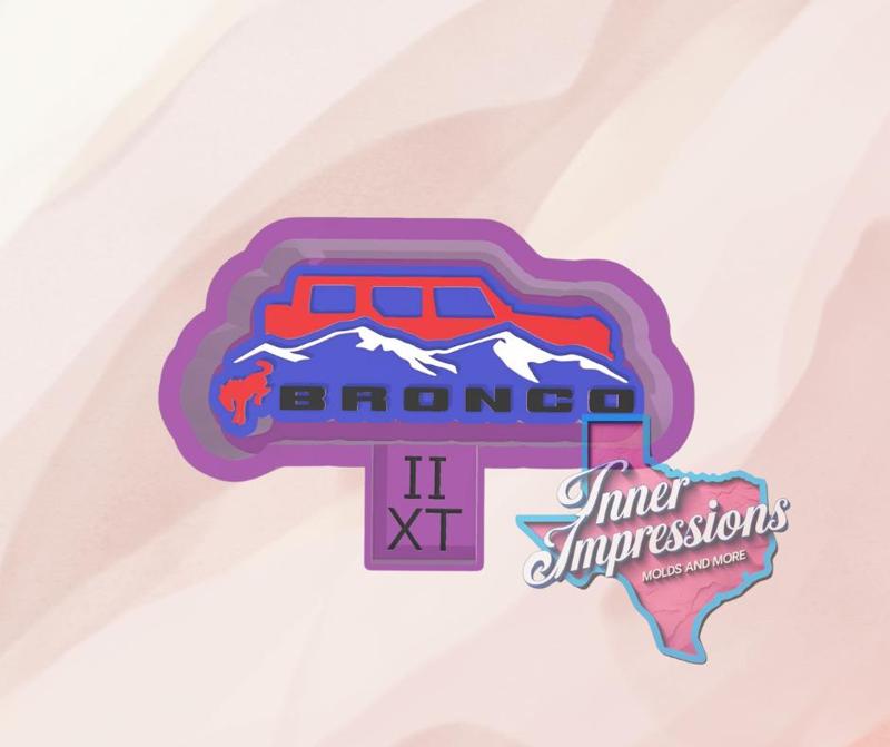 Bronco SUV Freshie Mold