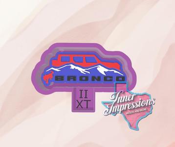 Bronco SUV Freshie Mold