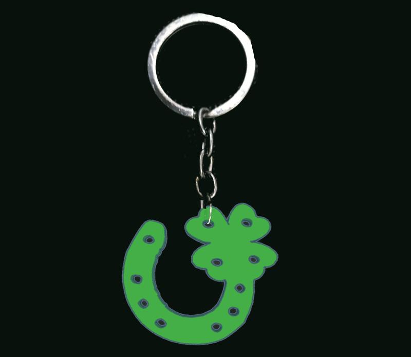 good luck charm keychain