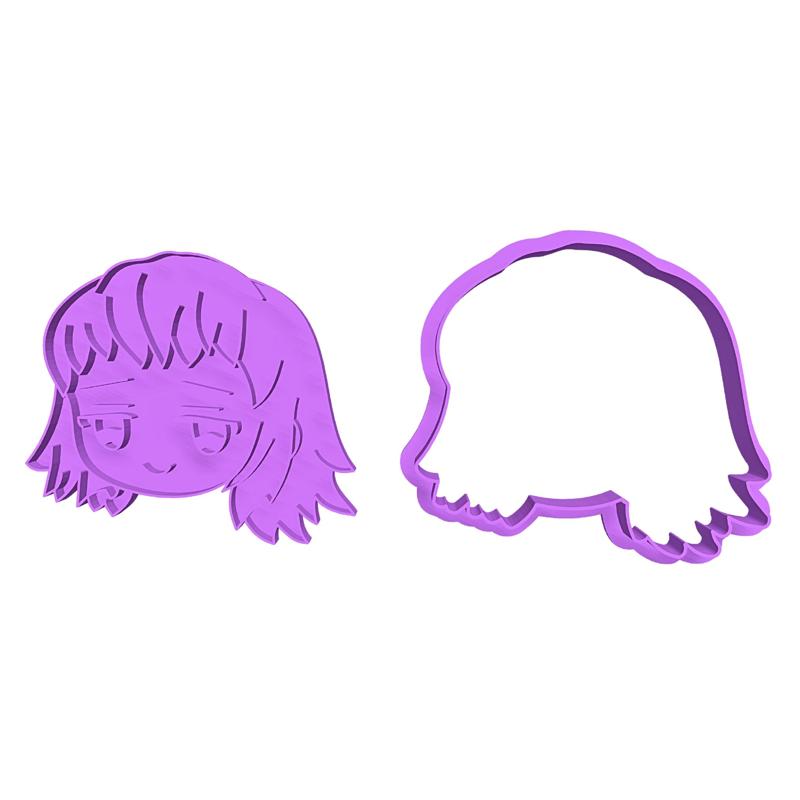 Makomo Kimetsu no yaiba Demon Slayer cutting/seal cookie cutter