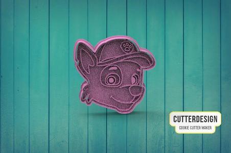 Rocky Paw Patrol Cookie Cutter