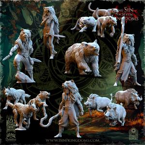 Evergreen Elves Beastmasters