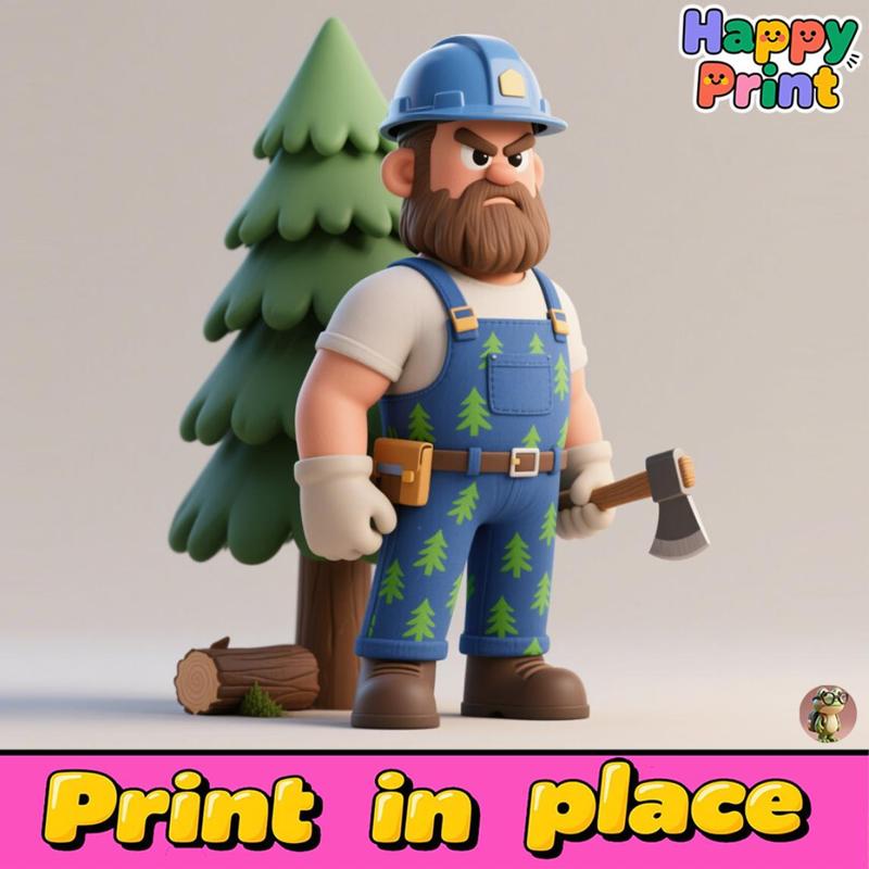 woodman, logger, woodcutter, lumberer.