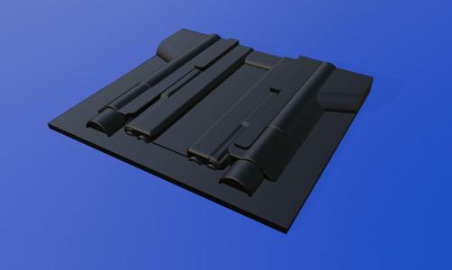 Glock G17 + Streamlight TLR-2 Split Mold Vacuum.