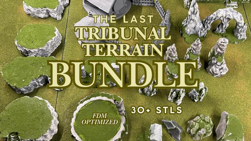The Last Tribunal – Complete STL Terrain Kit