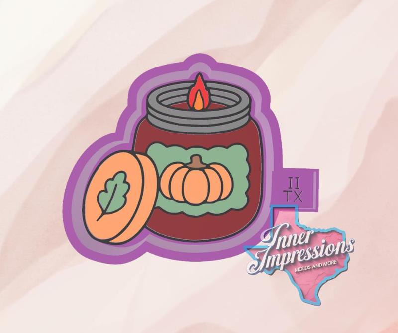 Fall Pumpkin Candle Freshie Mold