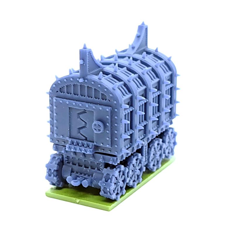 Chaos Dwarf Land Train Slave Car (10mm scale)