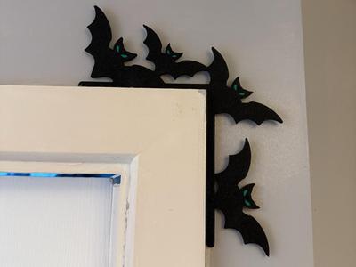 Halloween door frame decoration 